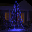 Kegelkerstboom 360 LED's binnen en buiten 143x250 cm - AllerleiShop