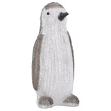 Kerstfiguur pinguïn LED binnen en buiten 30 cm acryl - AllerleiShop