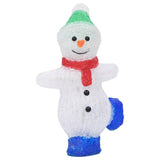 Kerstfiguur sneeuwman LED binnen en buiten 30 cm acryl - AllerleiShop