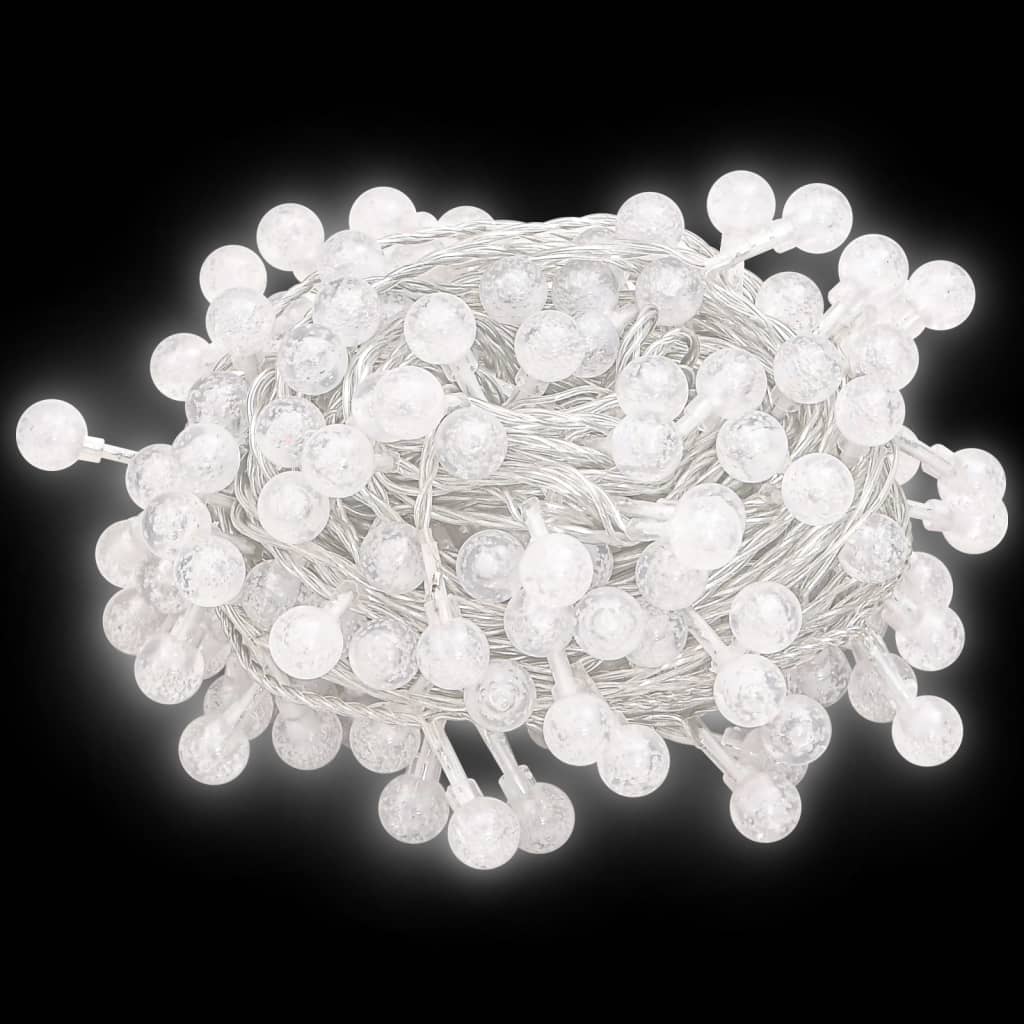 Lichtsnoer met 400 LED's 8 functies koudwit 40 m - AllerleiShop