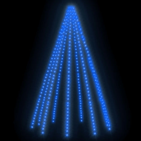 Kerstboomverlichting met 400 LED's blauw net 400 cm - AllerleiShop