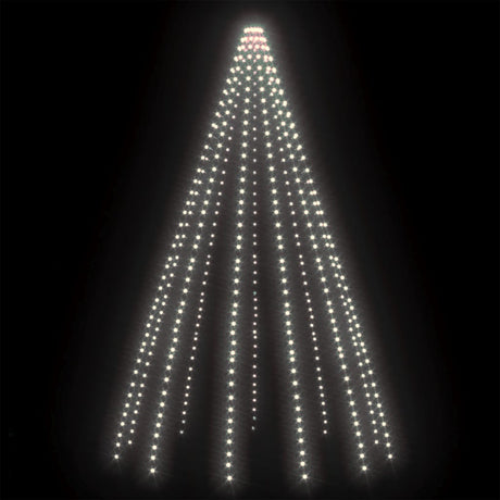 Kerstboomverlichting met 500 LED's koudwit binnen/buiten 500 cm - AllerleiShop