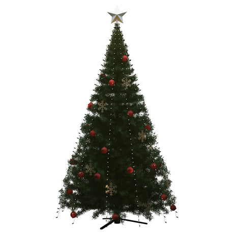 Kerstboomverlichting met 500 LED's blauw binnen/buiten 500 cm - AllerleiShop