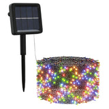 5 st Lichtslinger met 200 LED's solar binnen/buiten meerkleurig - AllerleiShop