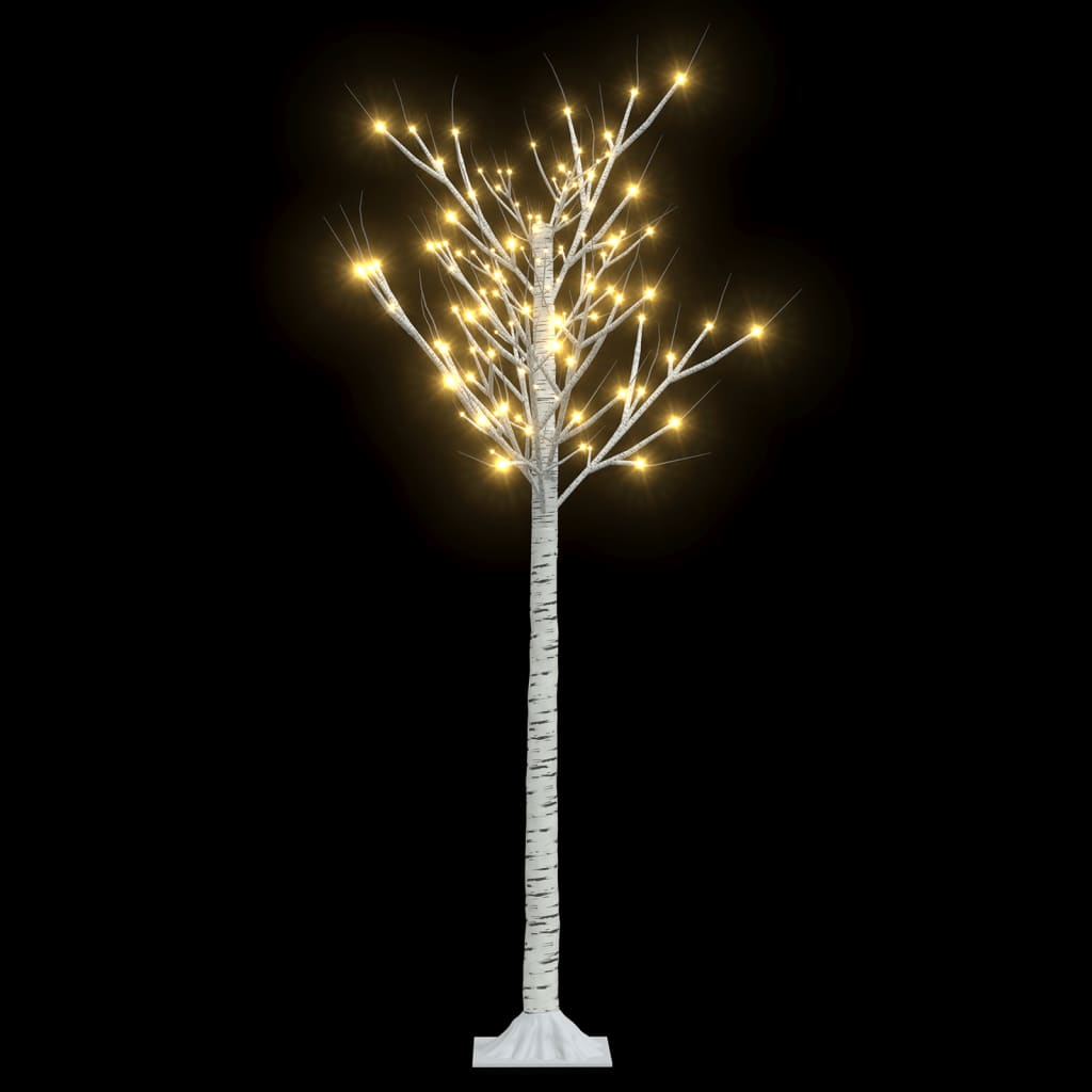 Kerstboom wilg met 140 warmwitte LED's binnen en buiten 1,5 m - AllerleiShop