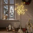 Kerstboom wilg met 140 warmwitte LED's binnen en buiten 1,5 m - AllerleiShop