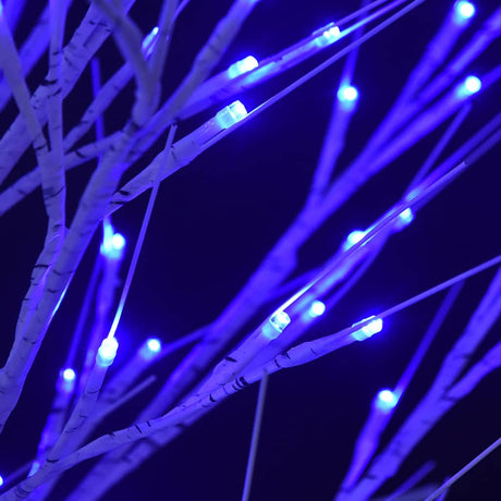 Kerstboom wilg met 140 blauwe LED's binnen en buiten 1,5 m - AllerleiShop