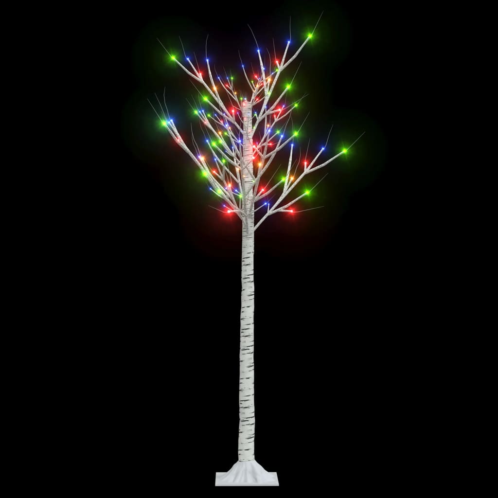 Kerstboom wilg 140 meerkleurige LED's binnen en buiten 1,5 m - AllerleiShop