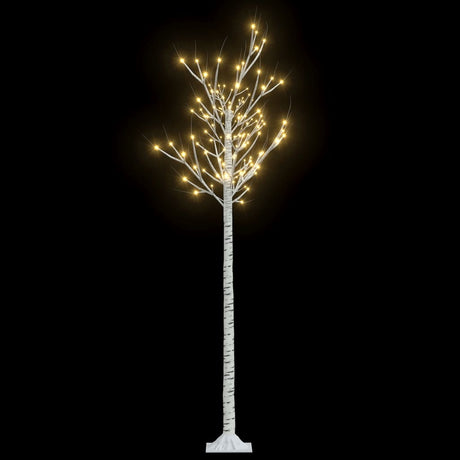 Kerstboom wilg met 180 warmwitte LED's binnen en buiten 1,8 m - AllerleiShop