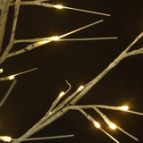 Kerstboom wilg met 200 warmwitte LED's binnen en buiten 2,2 m - AllerleiShop