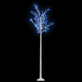 Kerstboom wilg met 200 blauwe LED's binnen en buiten 2,2 m - AllerleiShop