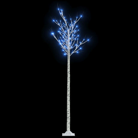 Kerstboom wilg met 200 blauwe LED's binnen en buiten 2,2 m - AllerleiShop