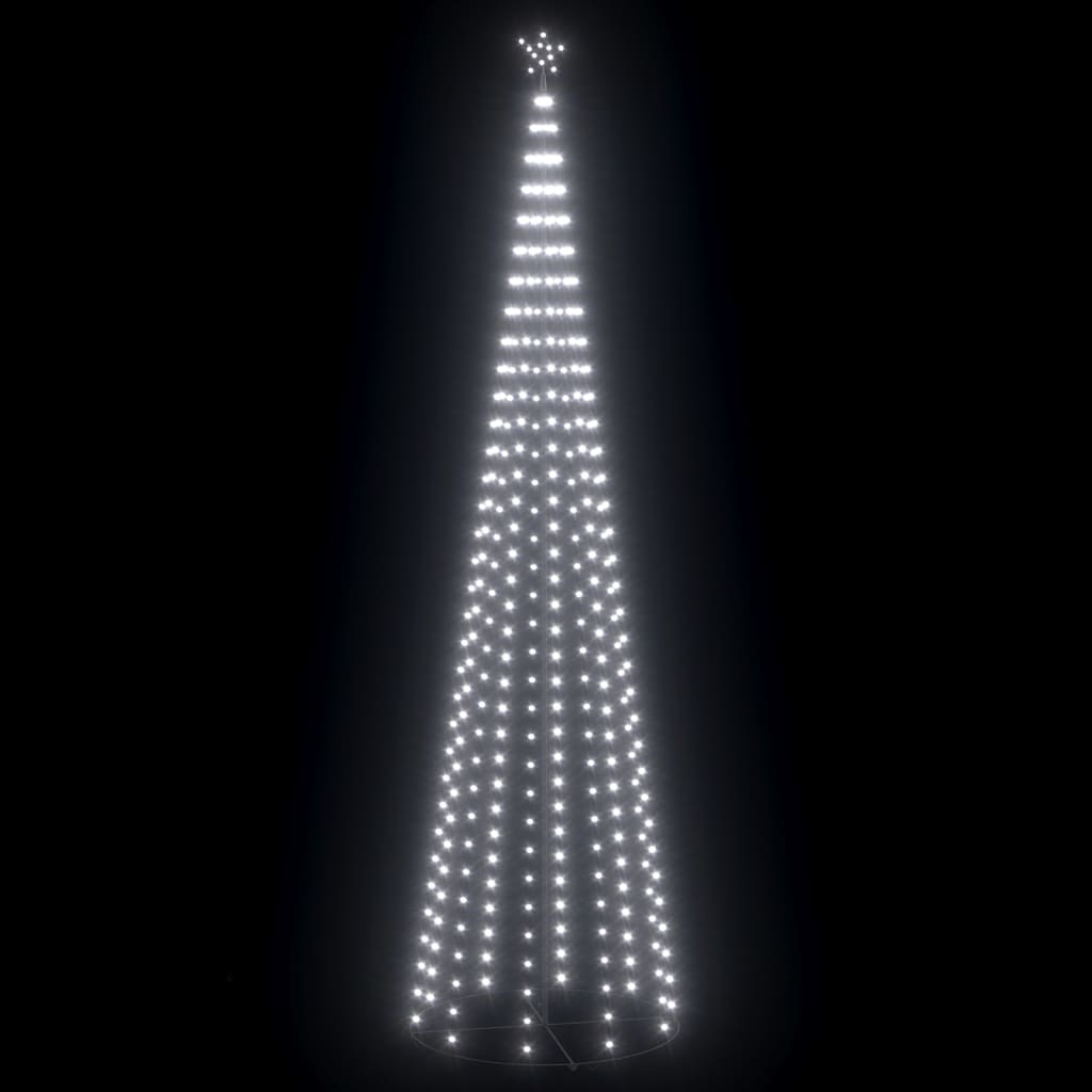 Kegelkerstboom 752 koudwitte LED's 160x500 cm - AllerleiShop