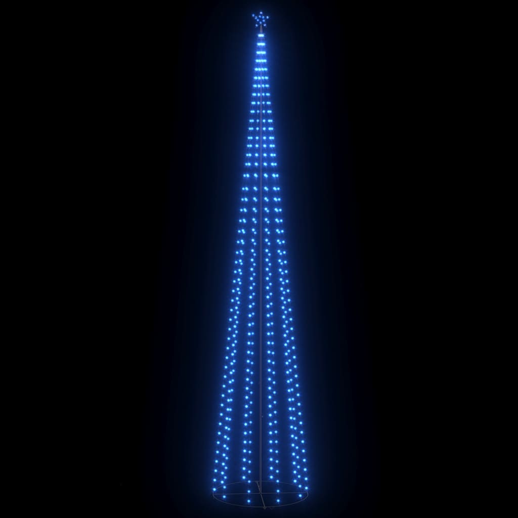 Kegelkerstboom 752 blauwe LED's 160x500 cm - AllerleiShop