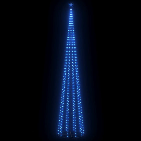 Kegelkerstboom 752 blauwe LED's 160x500 cm - AllerleiShop