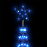 Kegelkerstboom 752 blauwe LED's 160x500 cm - AllerleiShop