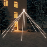 Kerstboomverlichting 800 LED's binnen/buiten 5 m koudwit - AllerleiShop