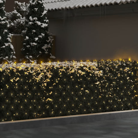 Kerstnetverlichting 544 LED's binnen en buiten 4x4 m warmwit - AllerleiShop