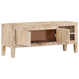 Tv-meubel 110x35x46 cm massief mangohout - AllerleiShop