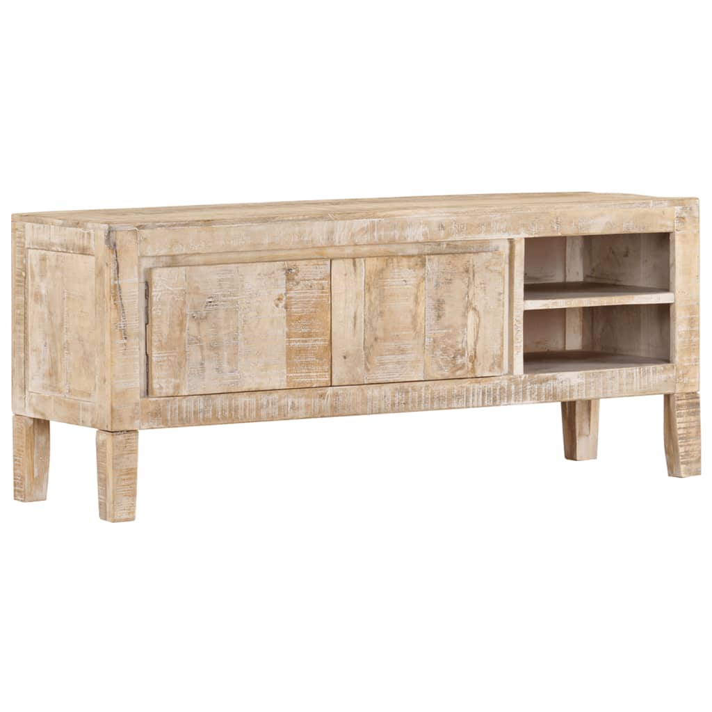 Tv-meubel 110x35x46 cm massief mangohout - AllerleiShop