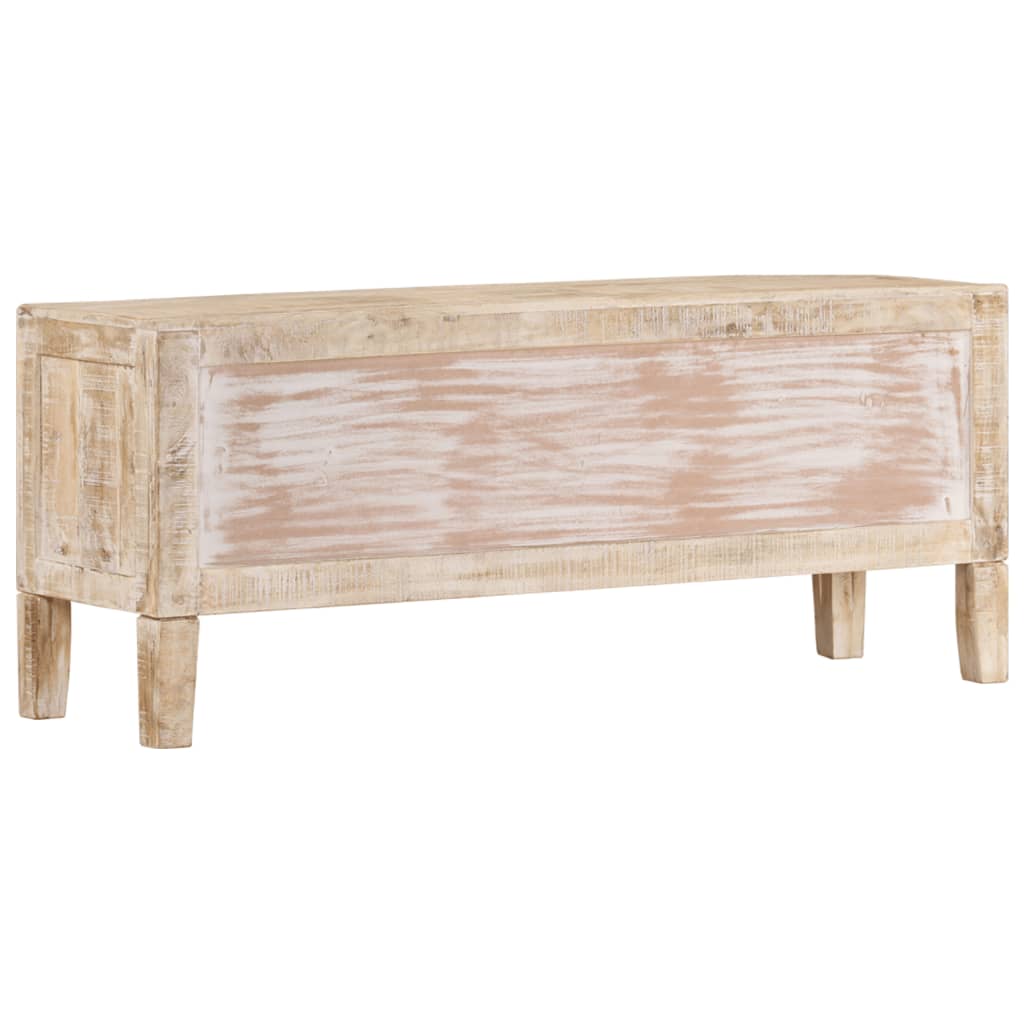 Tv-meubel 110x35x46 cm massief mangohout - AllerleiShop