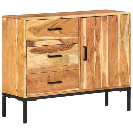 Dressoir 88x30x73 cm massief acaciahout - AllerleiShop