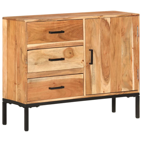 Dressoir 88x30x73 cm massief acaciahout - AllerleiShop