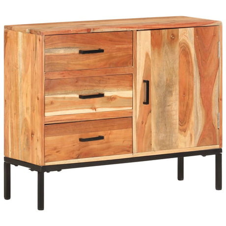 Dressoir 88x30x73 cm massief acaciahout - AllerleiShop