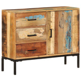 Dressoir 88x30x73 cm massief gerecycled hout - AllerleiShop