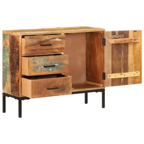 Dressoir 88x30x73 cm massief gerecycled hout - AllerleiShop