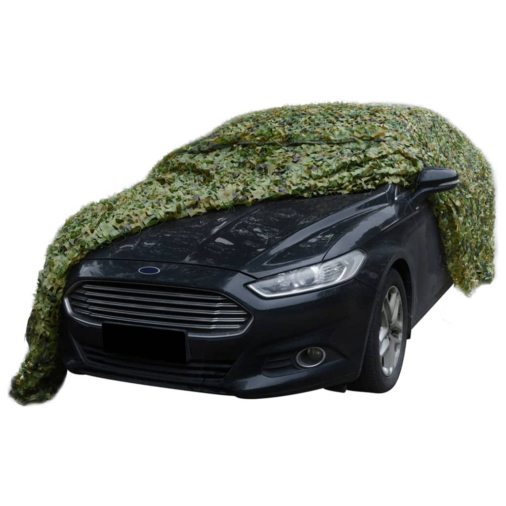 Camouflagenet met opbergtas 2x4 m groen