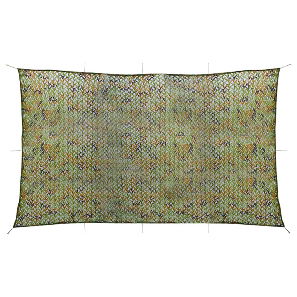 Camouflagenet met opbergtas 3x6 m groen