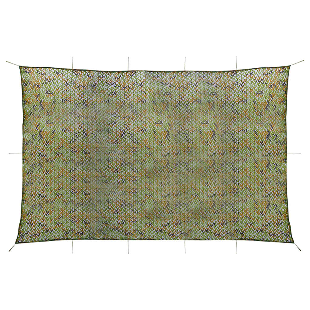 Camouflagenet met opbergtas 4x5 m groen