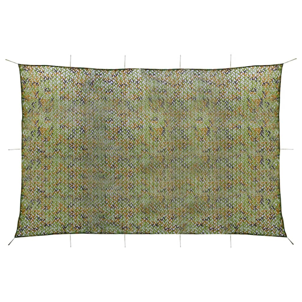 Camouflagenet met opbergtas 6x7 m groen