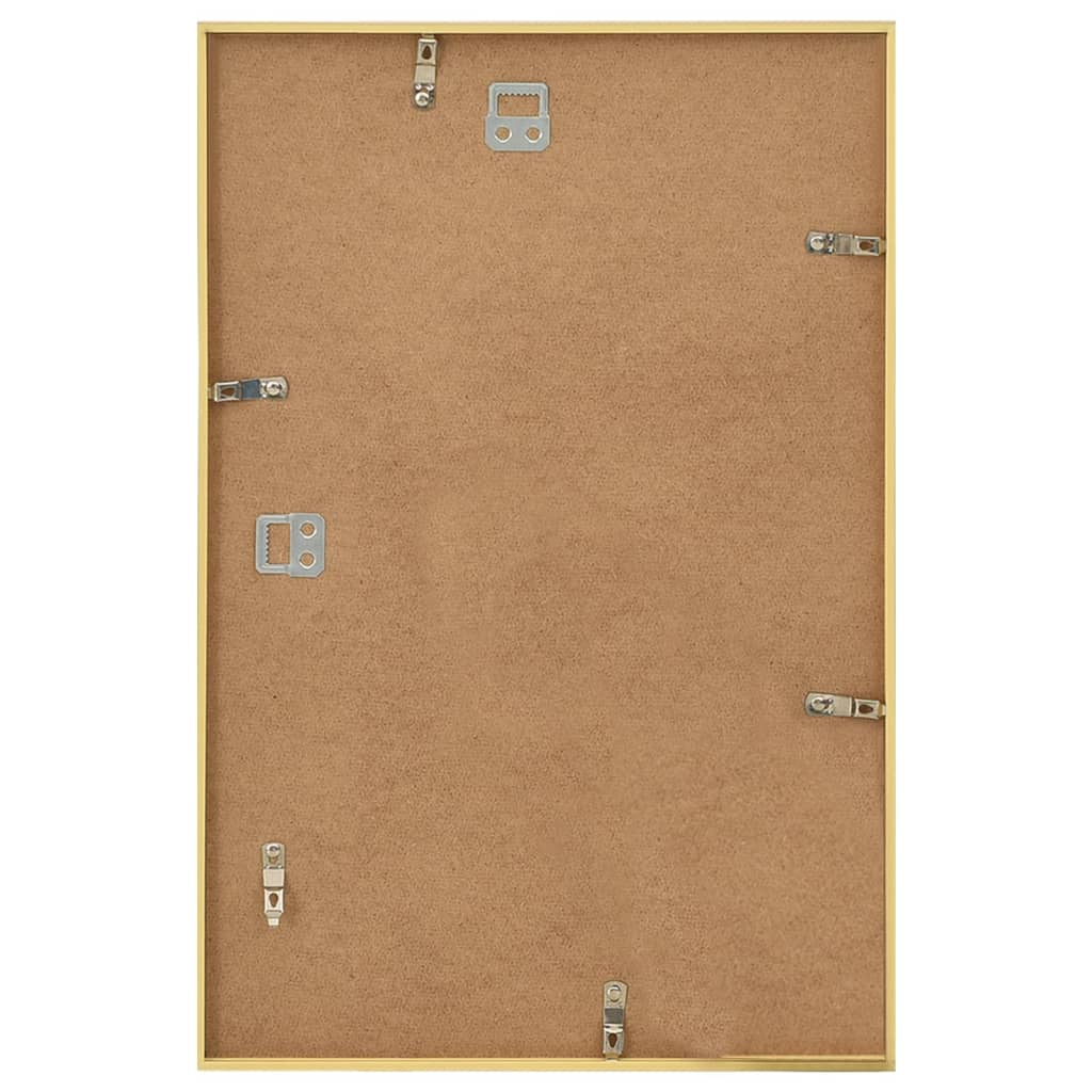 Fotolijsten 5 st voor wand 70x90 cm MDF goudkleurig - AllerleiShop