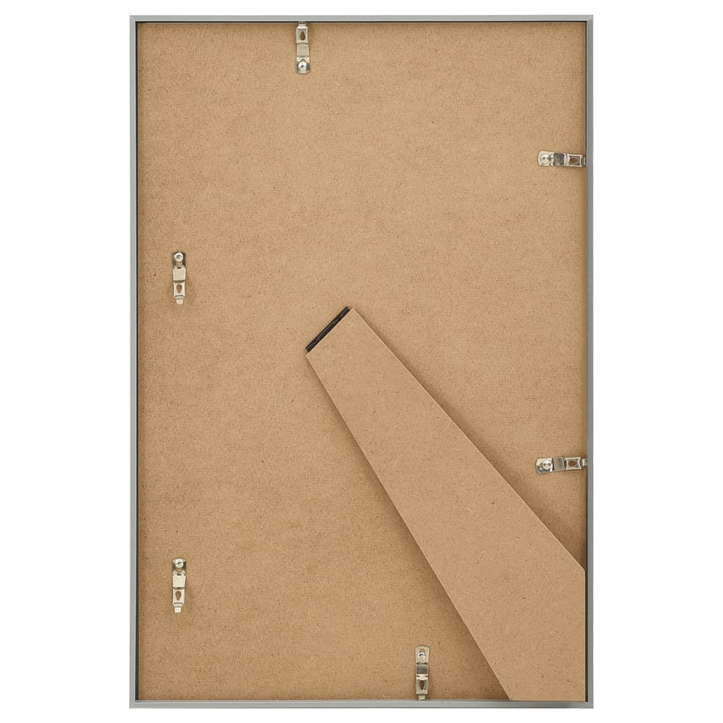 Fotolijsten 3 st voor tafel 21x29,7cm MDF zilverkleurig - AllerleiShop