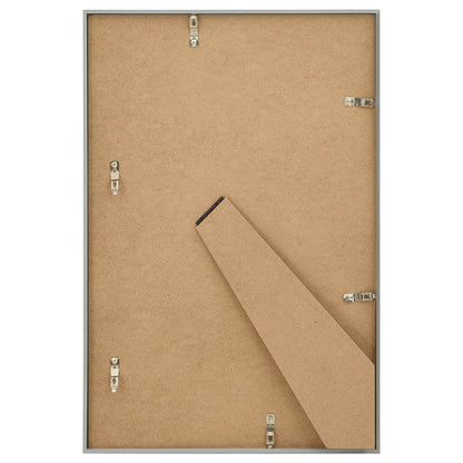 Fotolijsten 5 st voor tafel 21x29,7 cm MDF zilverkleurig - AllerleiShop