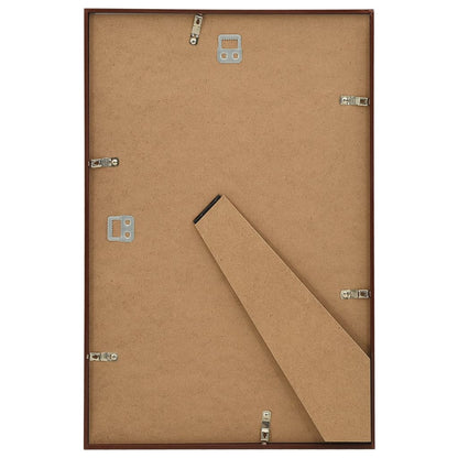 Fotolijsten 3 st voor wand of tafel 21x29,7 cm MDFbronskleurig - AllerleiShop