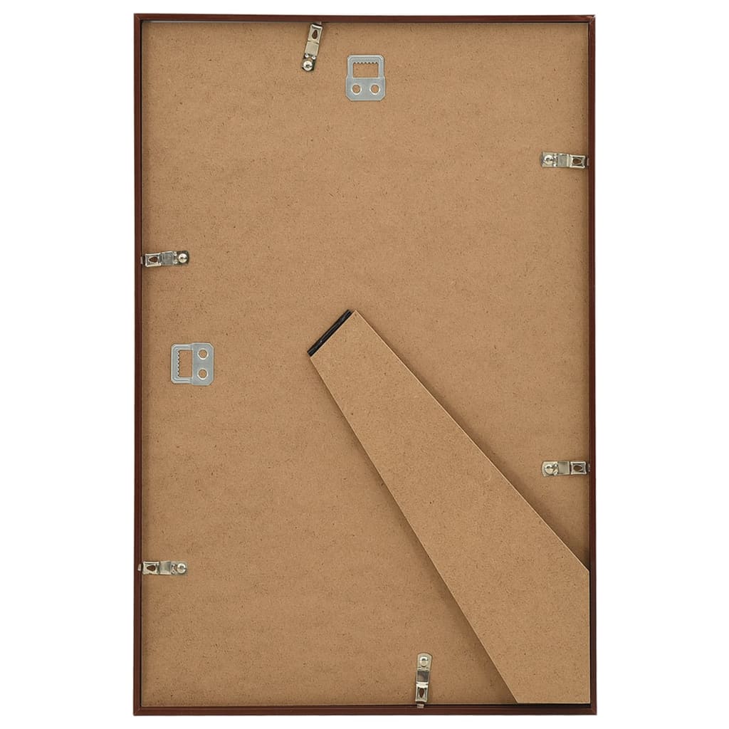 Fotolijsten 3 st voor wand of tafel 59,4x84 cm MDF bronskleurig - AllerleiShop