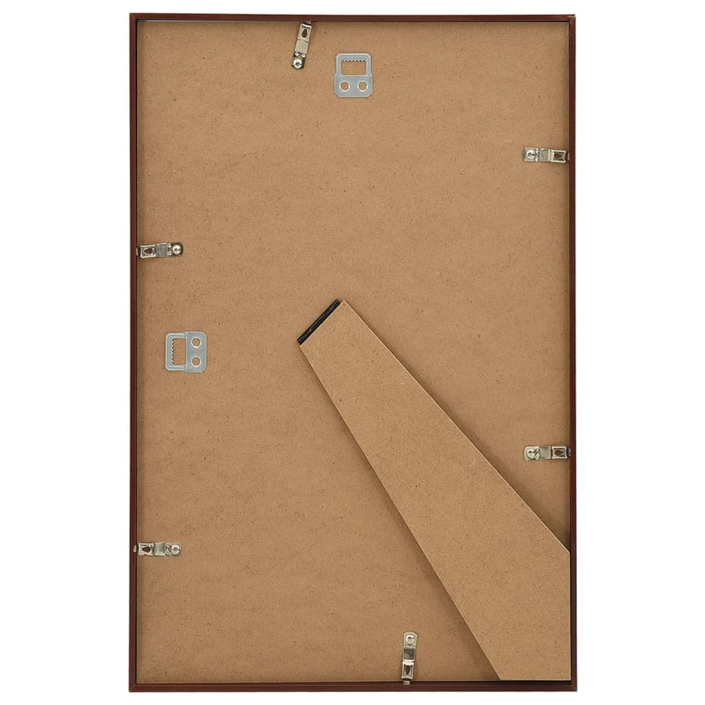 Fotolijsten 5 st voor wand of tafel 59,4x84 cm MDF bronskleurig - AllerleiShop