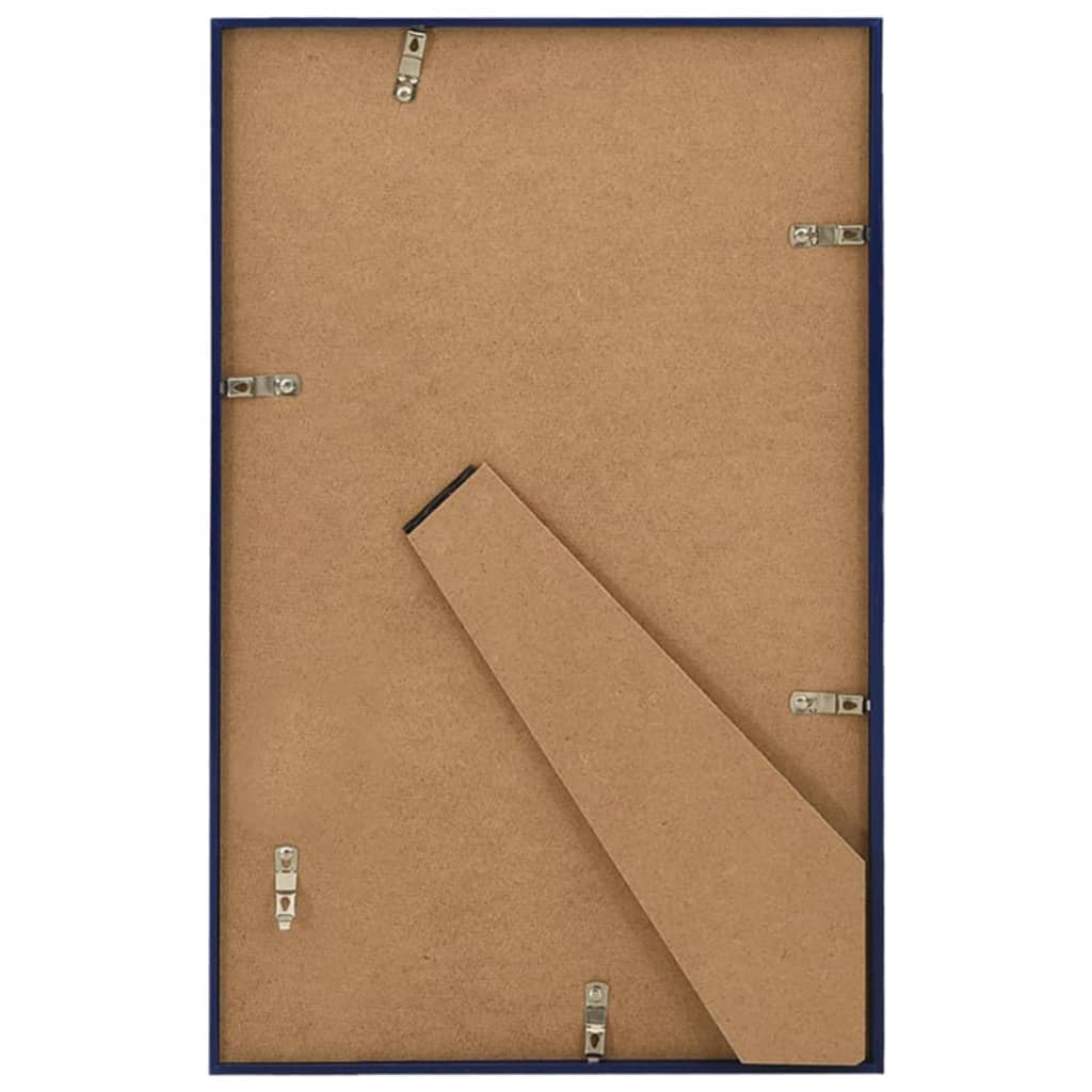 Fotolijsten 3 st voor tafel 13x18 cm MDF blauw - AllerleiShop