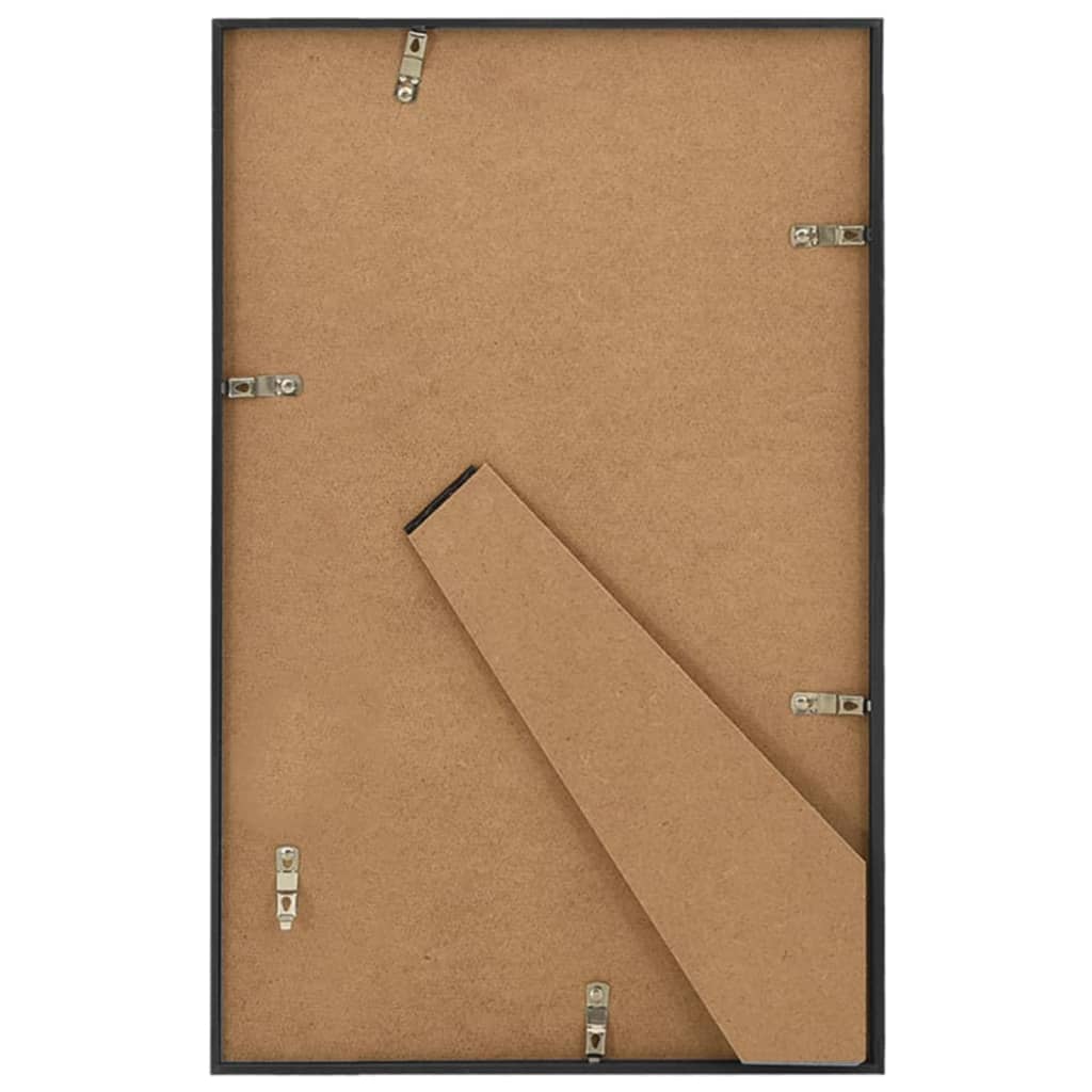 Fotolijsten 3 st voor tafel 13x18 cm MDF zwart - AllerleiShop