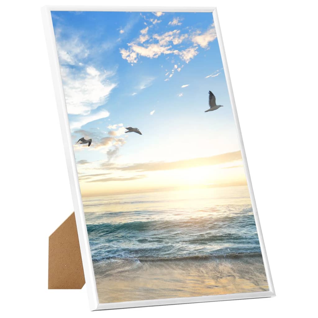 Fotolijsten 3 st voor tafel 15x21 cm MDF wit - AllerleiShop