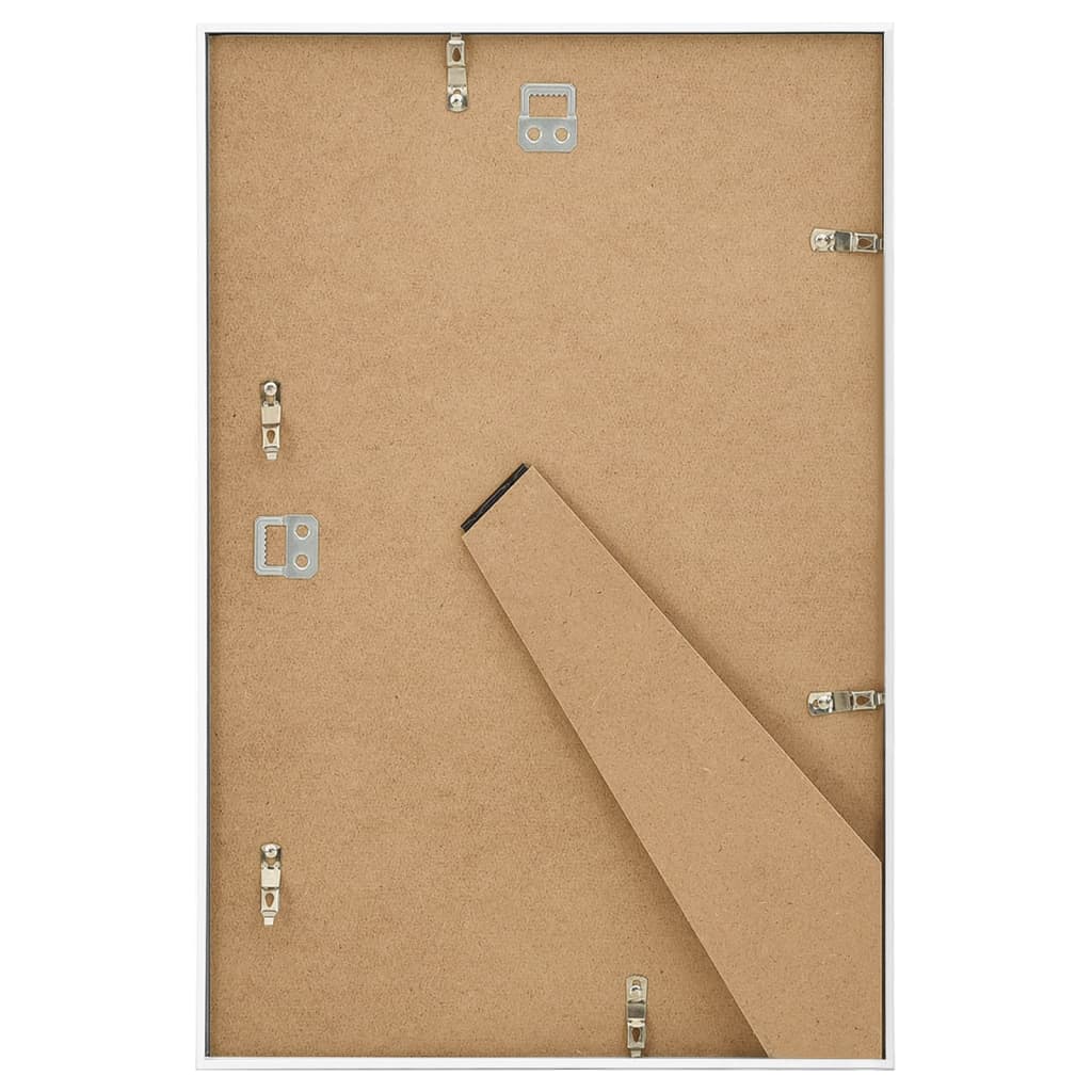 Fotolijsten 3 st voor wand of tafel 21x29,7 cm MDF wit - AllerleiShop