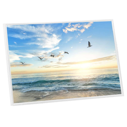 Fotolijsten 5 st voor wand 42x59,4cm MDF wit - AllerleiShop