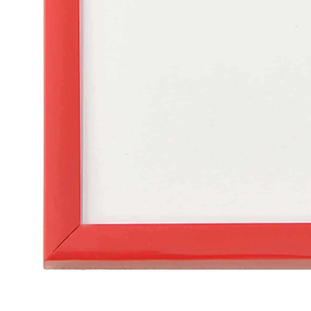 Fotolijsten 5 st voor wand of tafel 70x90 cm MDF rood - AllerleiShop