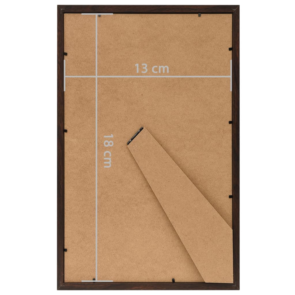 Fotolijsten 3 st voor tafel 13x18 cm MDF zwart - AllerleiShop