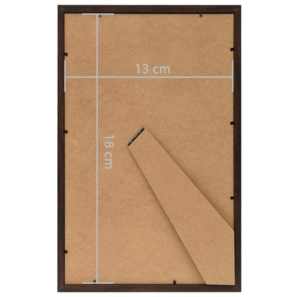 Fotolijsten 3 st voor tafel 13x18 cm MDF zwart - AllerleiShop