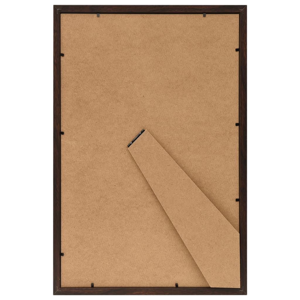 Fotolijsten 3 st voor tafel 21x29,7 cm MDF zwart - AllerleiShop