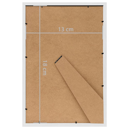 Fotolijsten 3 st voor tafel 13x18 cm MDF wit - AllerleiShop